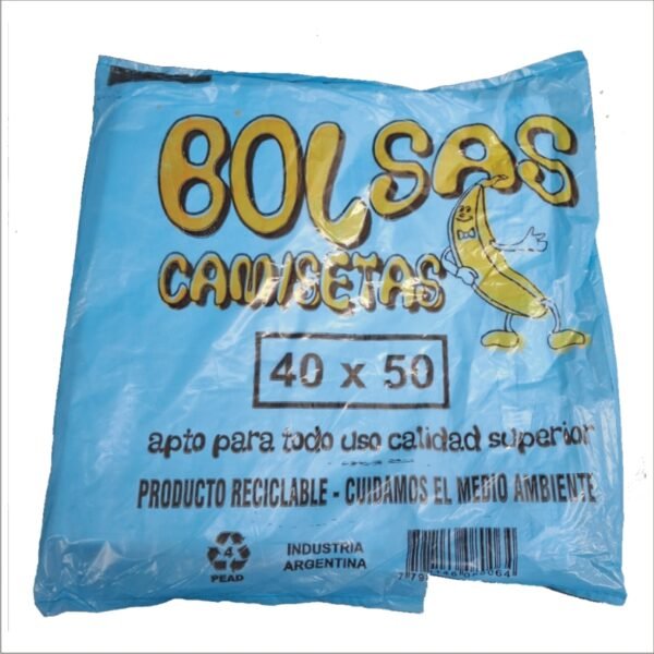 Camiseta 40x50 Azul